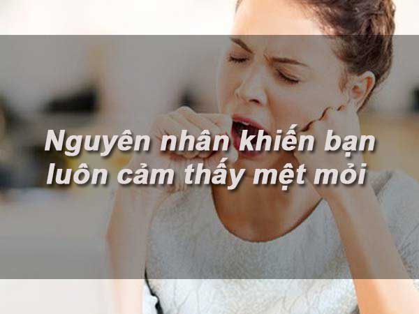 Nguyên nhân của hội chứng mệt mỏi mạn tính 1 Nguyên nhân của hội chứng mệt mỏi mạn tính 1